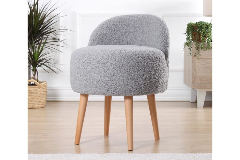 Brookings Lænestol 48 cm - Grå - Møbler - Stole & lænestole - Lænestole - Lænestol uden armlæn