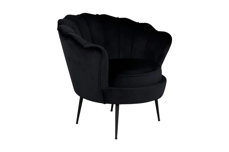 Calais lænestol, Sort