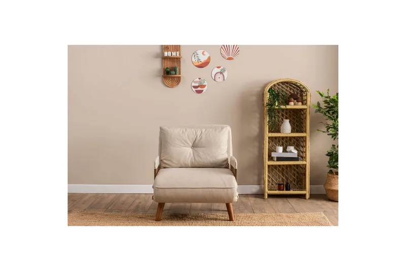 Canelo Sovelænestol - Creme - Møbler - Sofaer - Sovesofaer