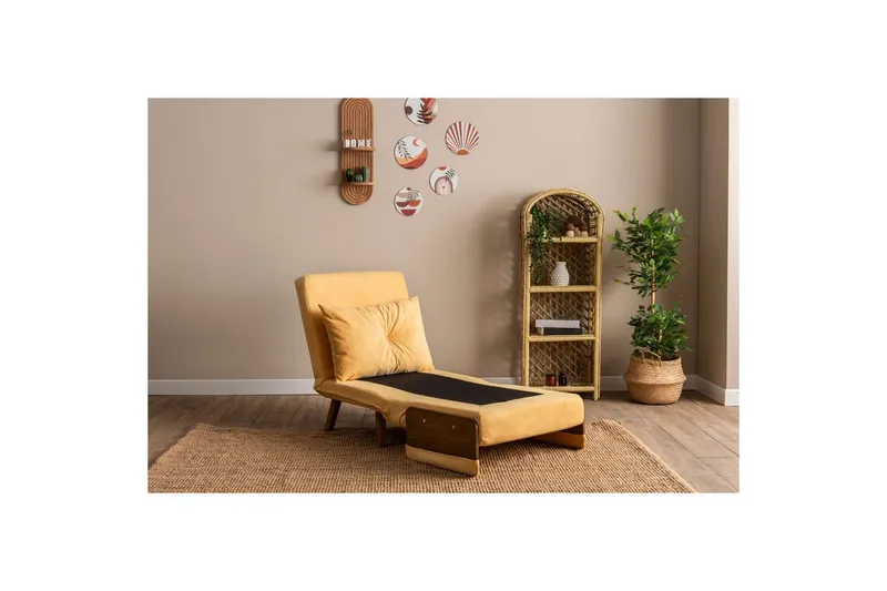 Canelo Sovelænestol - Sennepsgul Gul - Møbler - Sofaer - Sovesofaer