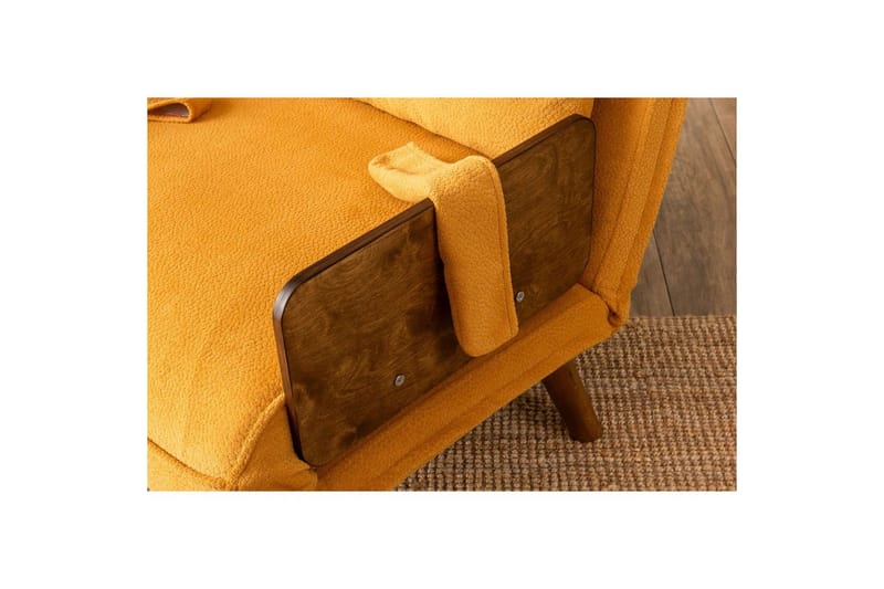 Canelo Sovelænestol - Sennepsgul Gul - Møbler - Sofaer - Sovesofaer