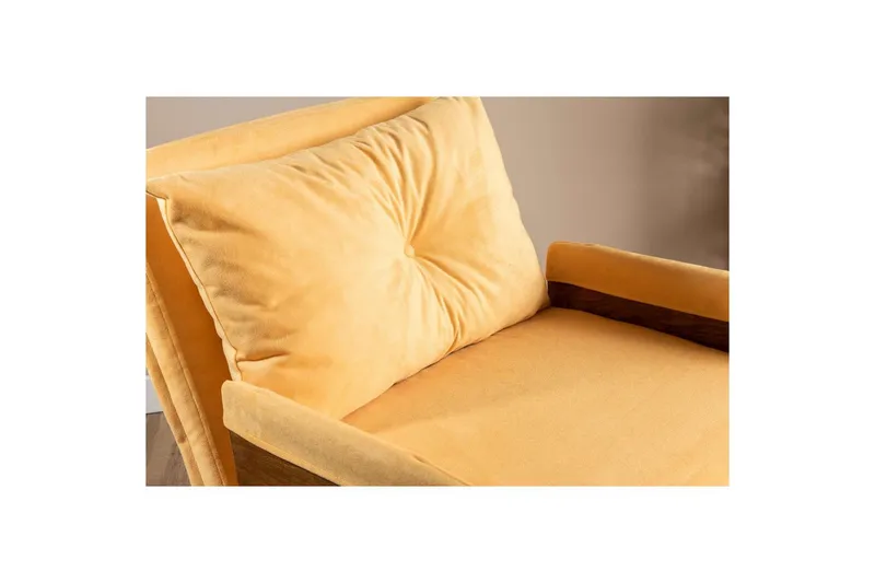 Canelo Sovelænestol - Sennepsgul Gul - Møbler - Sofaer - Sovesofaer