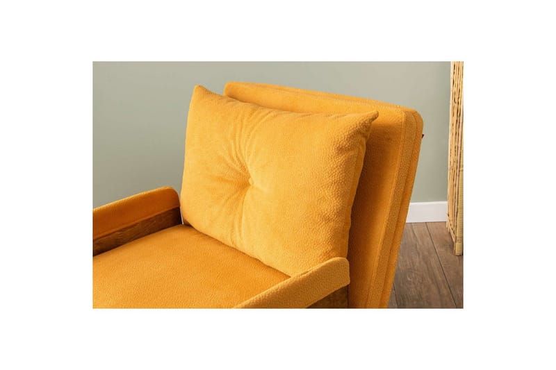 Canelo Sovelænestol - Sennepsgul Gul - Møbler - Sofaer - Sovesofaer