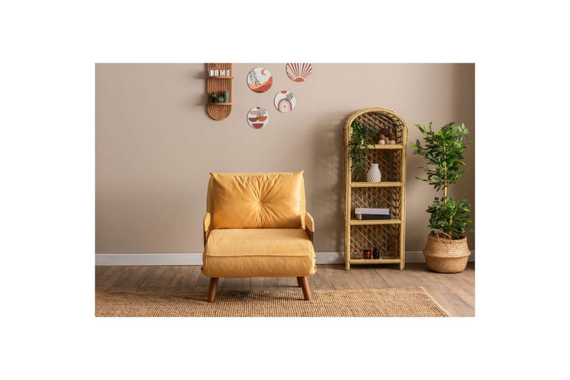 Canelo Sovelænestol - Sennepsgul Gul - Møbler - Sofaer - Sovesofaer