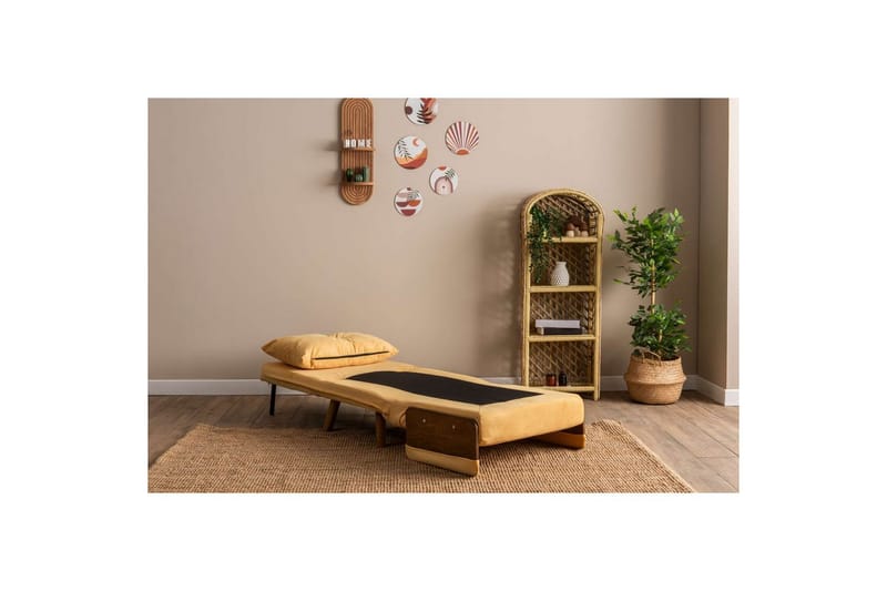 Canelo Sovelænestol - Sennepsgul Gul - Møbler - Sofaer - Sovesofaer