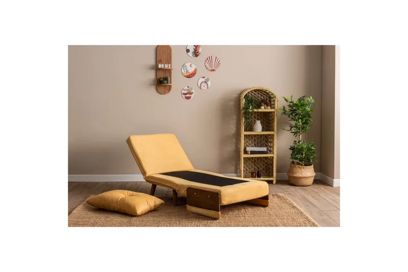 Canelo Sovelænestol - Sennepsgul Gul - Møbler - Sofaer - Sovesofaer