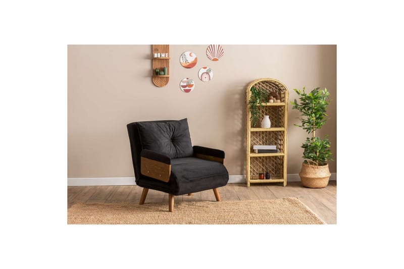 Canelo Sovelænestol - Sort - Møbler - Sofaer - Sovesofaer