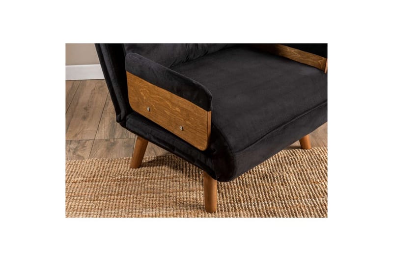 Canelo Sovelænestol - Sort - Møbler - Sofaer - Sovesofaer