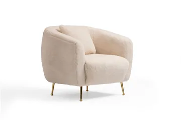 Caraquet Lænestol - Beige - Møbler - Stole & lænestole - Lænestole
