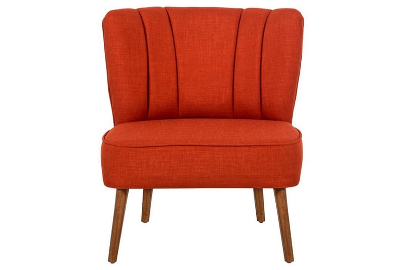 Caulk Lænestol med Armlæn - Rød - Lænestole