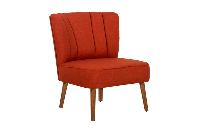 Caulk Lænestol med Armlæn - Rød - Møbler - Stole & lænestole - Lænestole