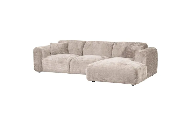Chaiselong Cloud - Natur, Naturlig, Højre - Møbler - Sofaer - Sofa med chaiselong