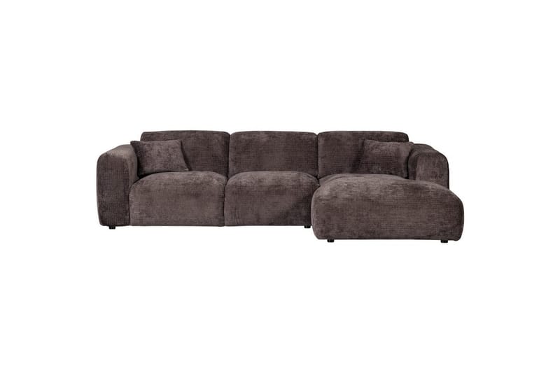 Chaiselong Cloud - Varm Brun, Højre - Møbler - Sofaer - Sofa med chaiselong