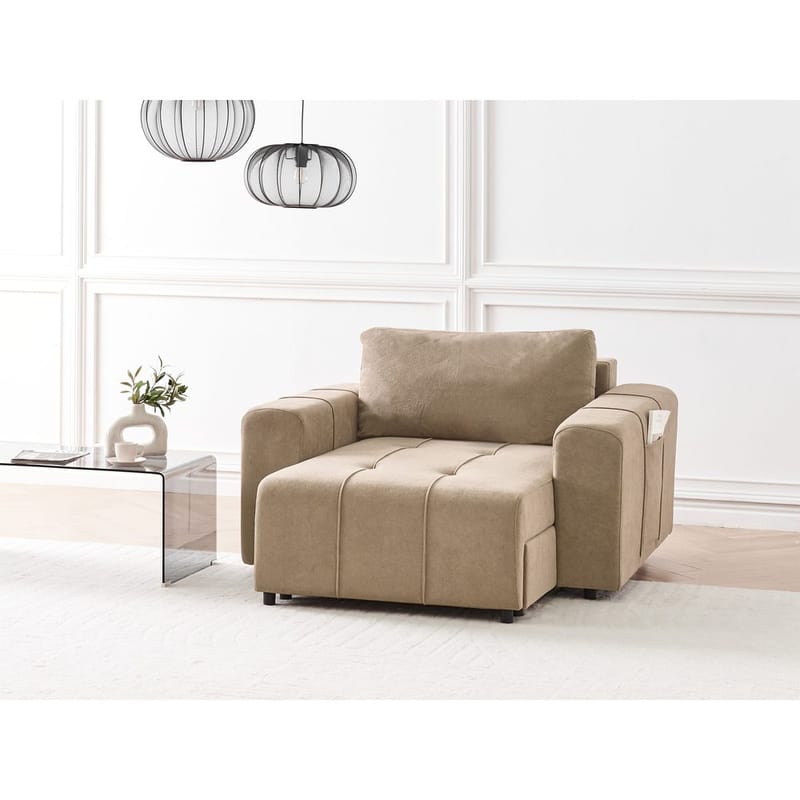 Chaiselong Innvik - Brun - Møbler - Sofaer - Modulsofaer - Andre moduler til modulsofa