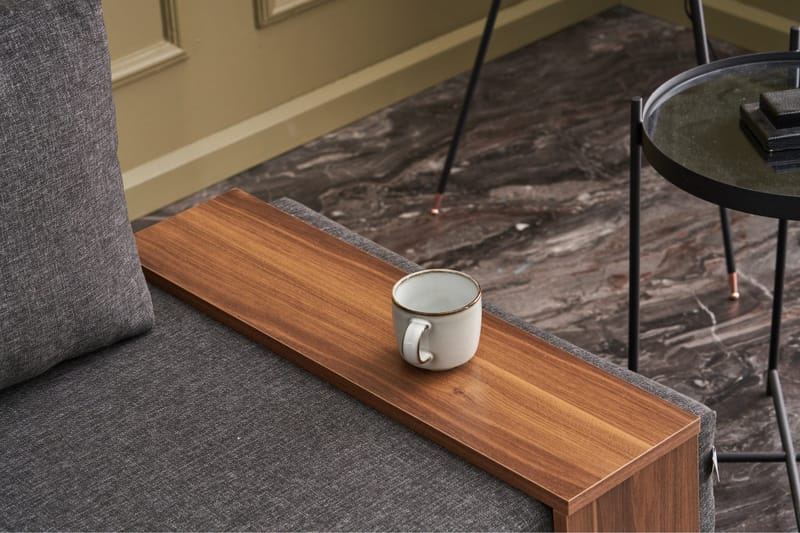 Algeria Chaiselonglænestol - Antracit - Møbler - Stole & lænestole - Lænestole - Chaiselong lænestol & Divan lænesto