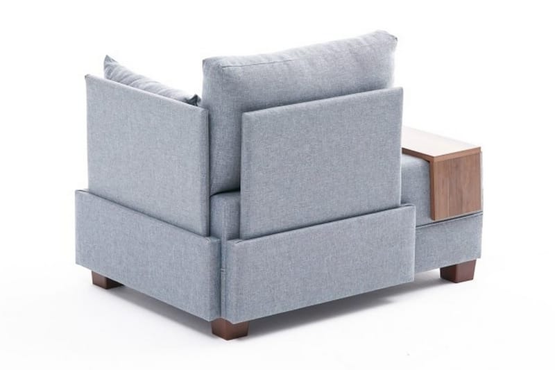 Algeria Chaiselonglænestol - Blå - Møbler - Stole & lænestole - Lænestole - Chaiselong lænestol & Divan lænesto