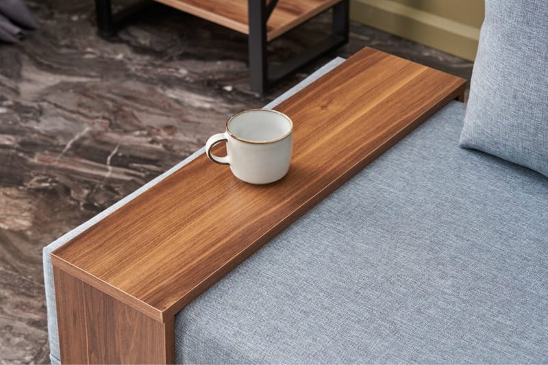 Algeria Chaiselonglænestol - Blå - Møbler - Stole & lænestole - Lænestole - Chaiselong lænestol & Divan lænesto