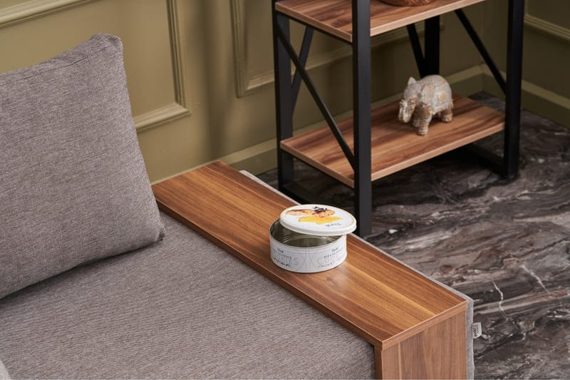 Algeria Chaiselonglænestol - Brun - Møbler - Stole & lænestole - Lænestole - Chaiselong lænestol & Divan lænesto