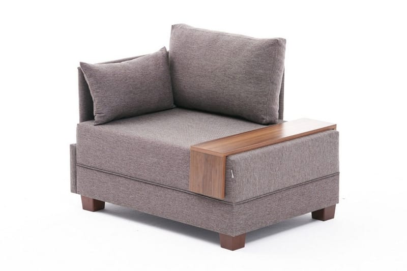 Algeria Chaiselonglænestol - Brun - Møbler - Stole & lænestole - Lænestole - Chaiselong lænestol & Divan lænesto