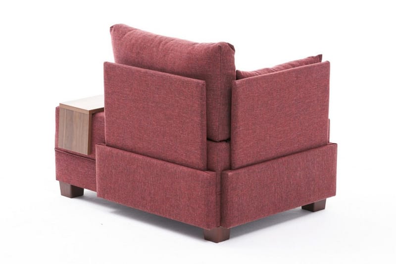 Algeria Chaiselonglænestol - Rød - Møbler - Stole & lænestole - Lænestole - Chaiselong lænestol & Divan lænesto