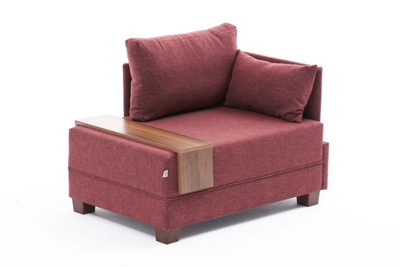 Algeria Chaiselonglænestol, Rød