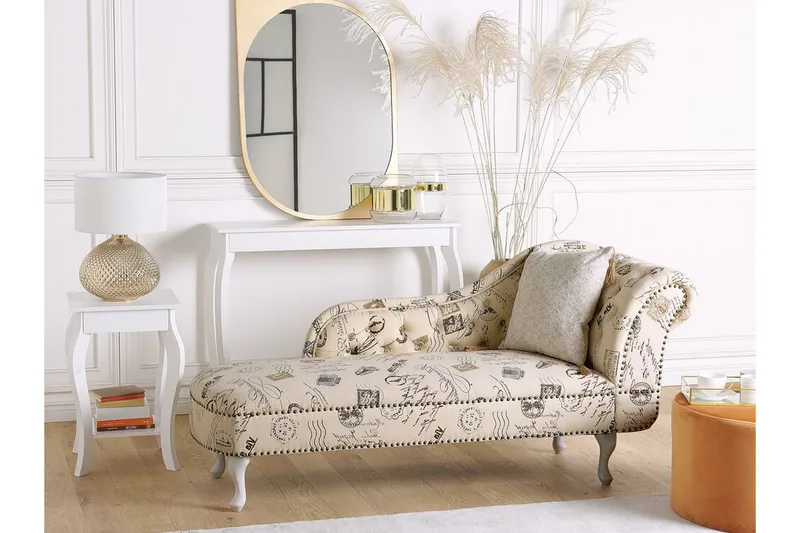 Amardeep Chaiselong Højre - Beige - Møbler - Stole & lænestole - Lænestole - Chaiselong lænestol & Divan lænesto