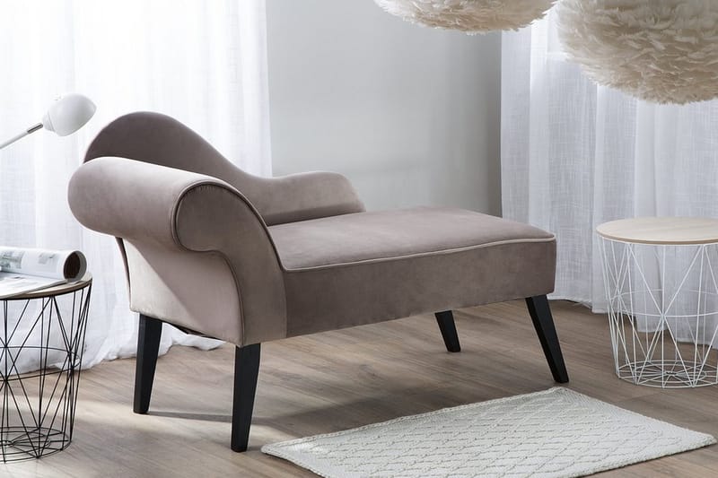 Biarritz chaiselong - Grå - Møbler - Stole & lænestole - Lænestole - Chaiselong lænestol & Divan lænesto