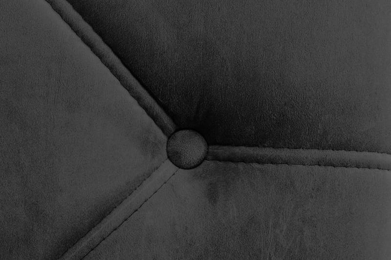 Dahlia Chaiselong Velour - Sort - Møbler - Stole & lænestole - Lænestole - Chaiselong lænestol & Divan lænesto