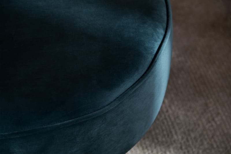 Dahlia Classic Chaiselong - Blågrøn Velour - Møbler - Stole & lænestole - Lænestole - Chaiselong lænestol & Divan lænesto