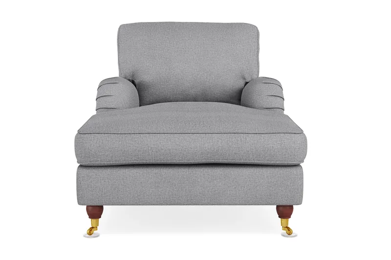 Howard Lyx Lænestol med Chaiselong, Grå