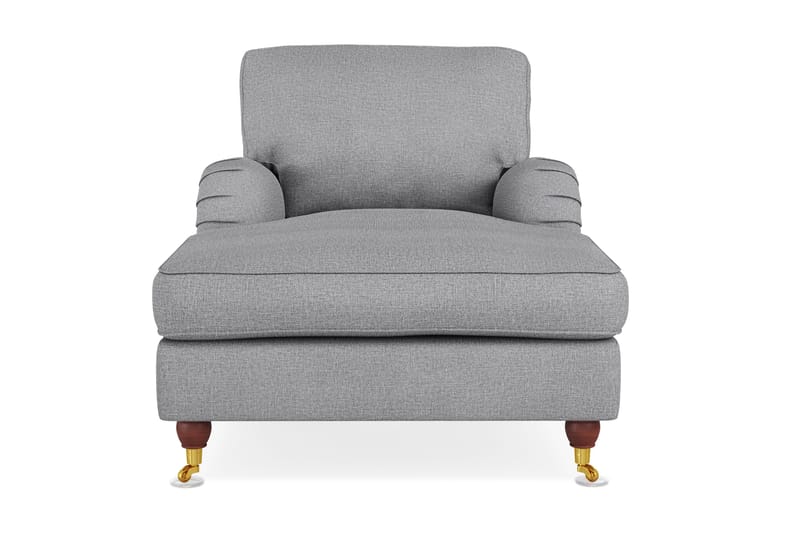 Howard Lyx Lænestol med Chaiselong, Grå