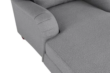 Howard Lyx Lænestol med Chaiselong - Grå - Møbler - Stole & lænestole - Lænestole - Chaiselong lænestol & Divan lænesto