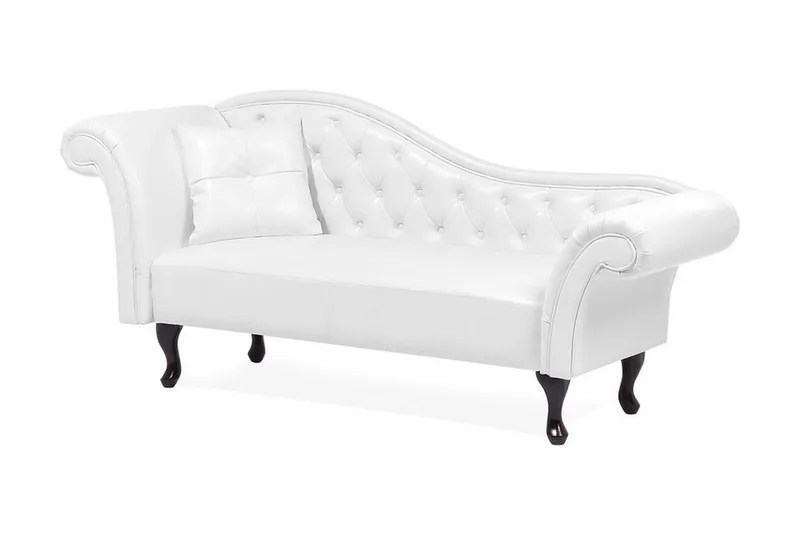 Lattes chaiselong, Hvid