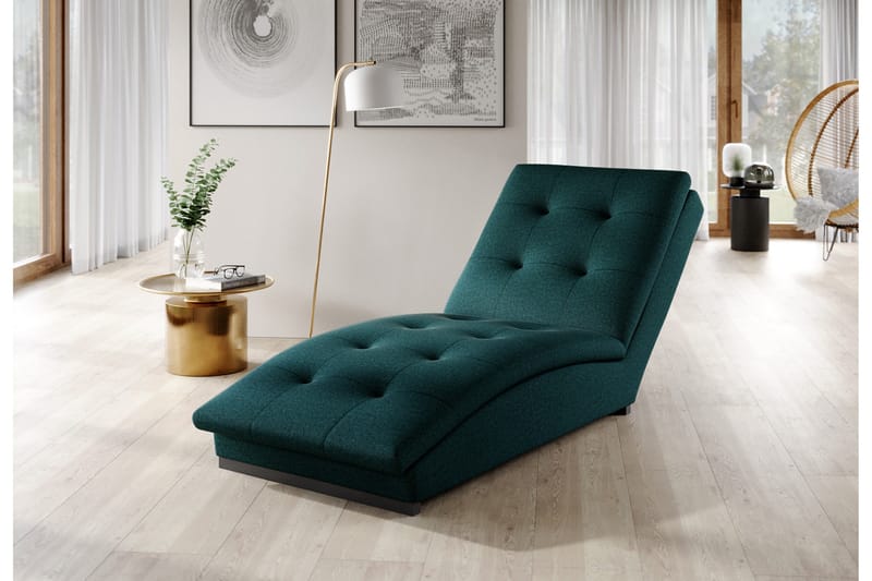 Manwi Chaiselongstol, Blå