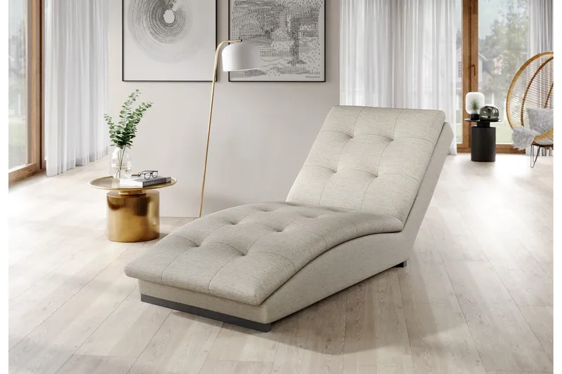 Manwi Chaiselongstol - Brun - Møbler - Stole & lænestole - Lænestole - Chaiselong lænestol & Divan lænesto