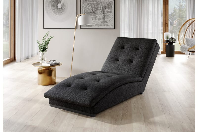 Manwi Chaiselongstol, Mørkegrå