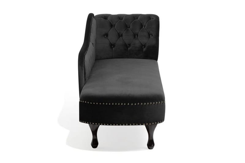 Nimes chaiselong - Sort - Møbler - Stole & lænestole - Lænestole - Chaiselong lænestol & Divan lænesto