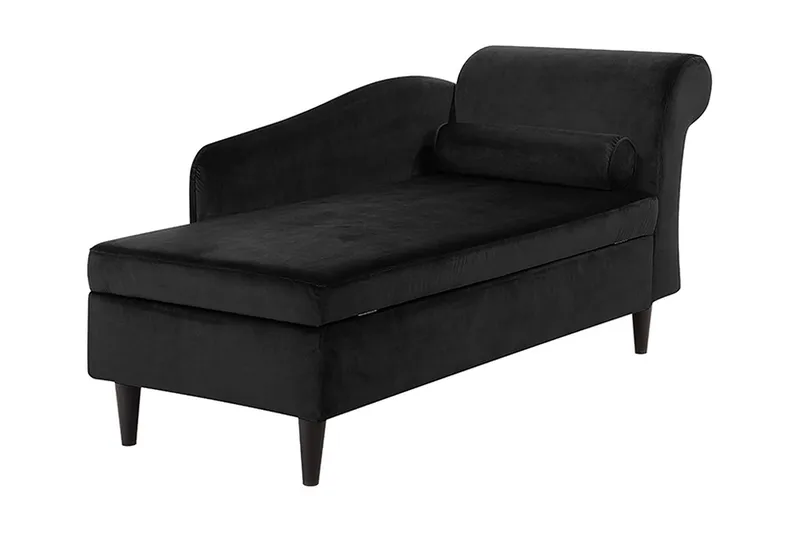 Tyland chaiselong Højre, Sort