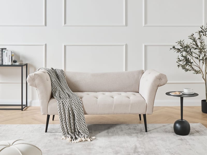 Chaiselong Nantilly - Lys beige - Møbler - Stole & lænestole - Lænestole - Chaiselong lænestol & Divan lænesto
