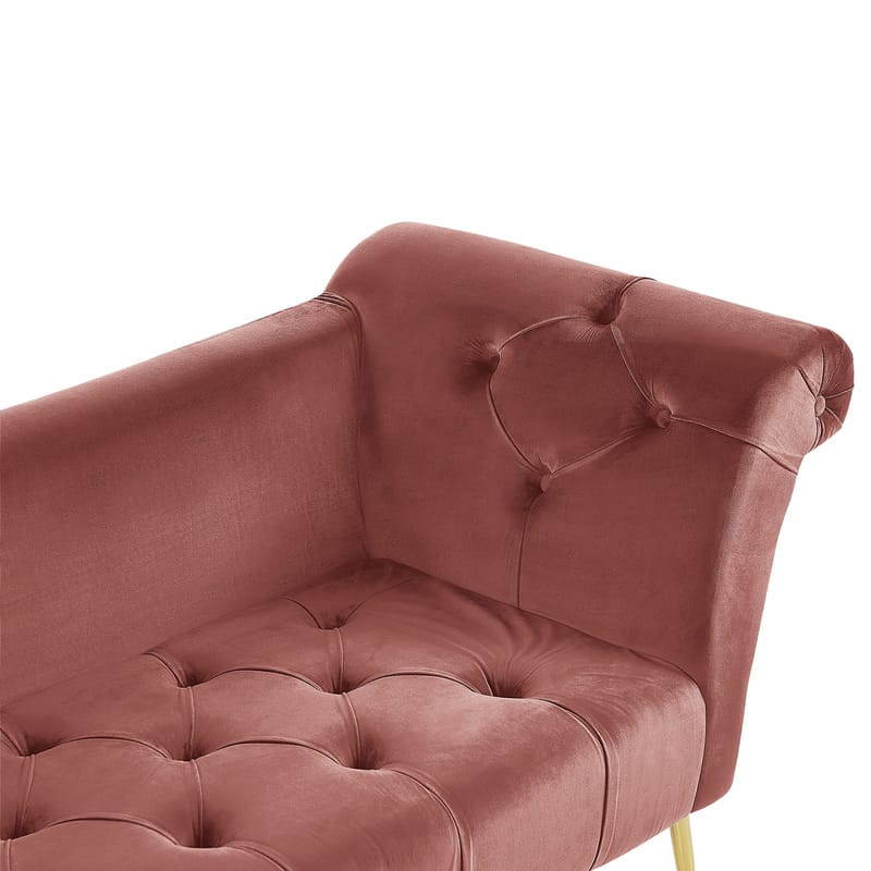 Chaiselong Nantilly - Rosa - Møbler - Stole & lænestole - Lænestole - Chaiselong lænestol & Divan lænesto