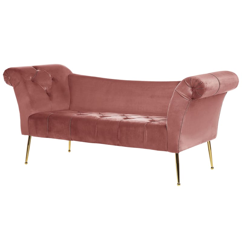 Chaiselong Nantilly - Rosa - Møbler - Stole & lænestole - Lænestole - Chaiselong lænestol & Divan lænesto