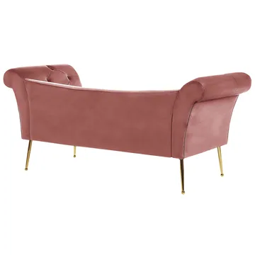Chaiselong Nantilly - Rosa - Møbler - Stole & lænestole - Lænestole - Chaiselong lænestol & Divan lænesto