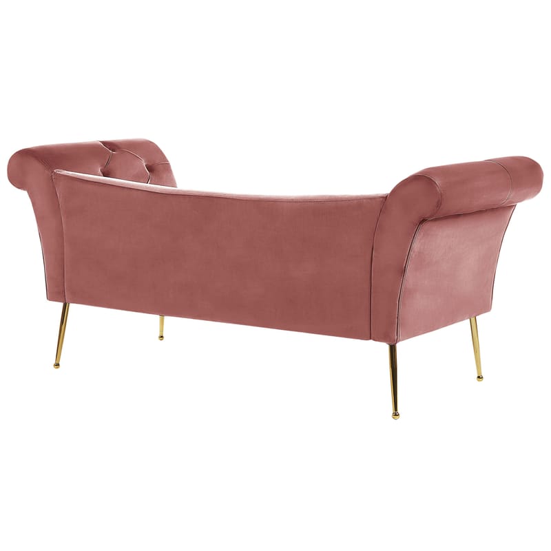 Chaiselong Nantilly - Rosa - Møbler - Stole & lænestole - Lænestole - Chaiselong lænestol & Divan lænesto