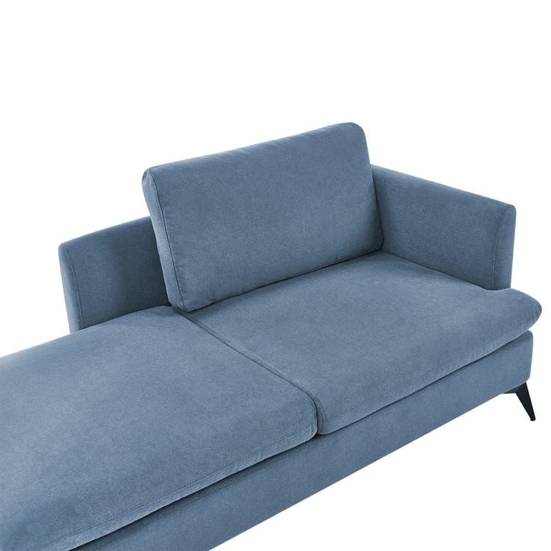 Chaiselong Sievoz - Blå, Sort/Højrevendt - Møbler - Stole & lænestole - Lænestole - Chaiselong lænestol & Divan lænesto