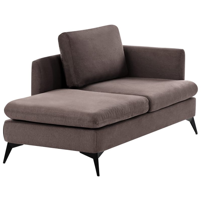 Chaiselong Sievoz - Brun, Sort/Vendt mod højre - Møbler - Stole & lænestole - Lænestole - Chaiselong lænestol & Divan lænesto