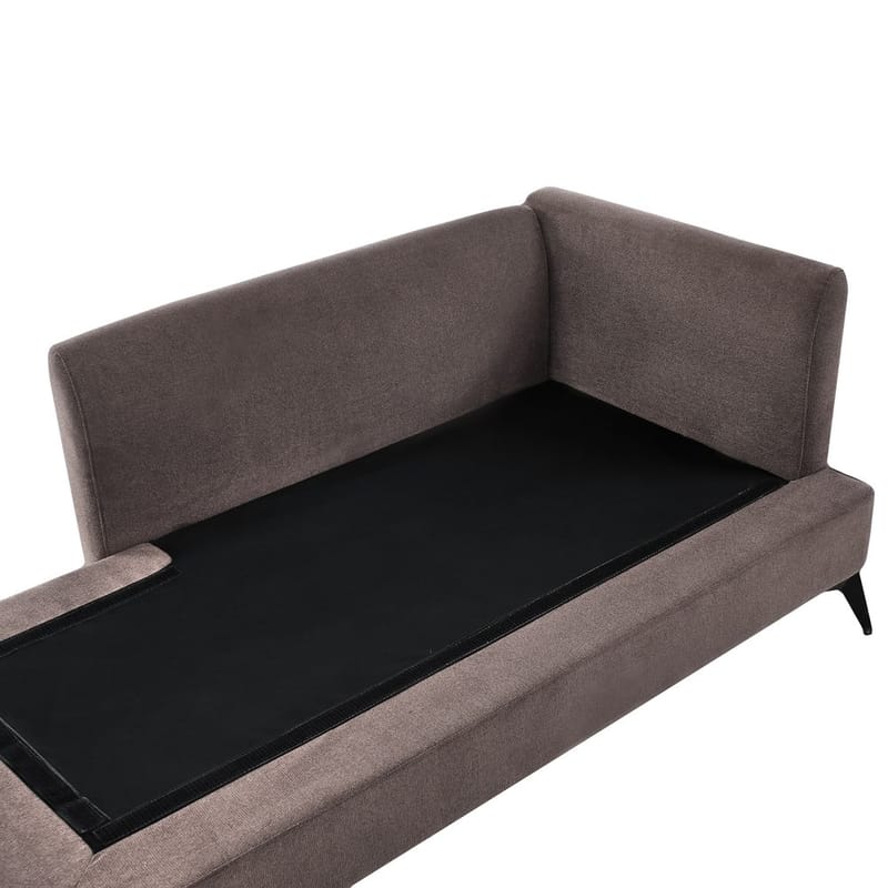 Chaiselong Sievoz - Brun, Sort/Vendt mod højre - Møbler - Stole & lænestole - Lænestole - Chaiselong lænestol & Divan lænesto