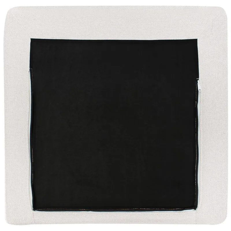 Chaiselong Sievoz - Lys beige, sort/Venstrevendt - Møbler - Stole & lænestole - Lænestole - Chaiselong lænestol & Divan lænesto