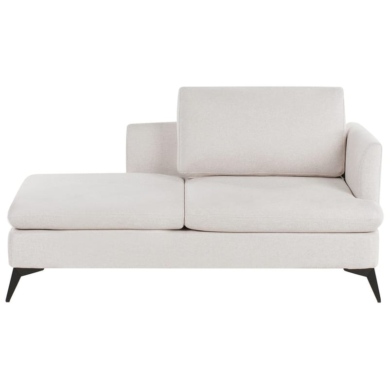 Chaiselong Sievoz - Lysebeige, sort/Højrevendt - Møbler - Stole & lænestole - Lænestole - Chaiselong lænestol & Divan lænesto