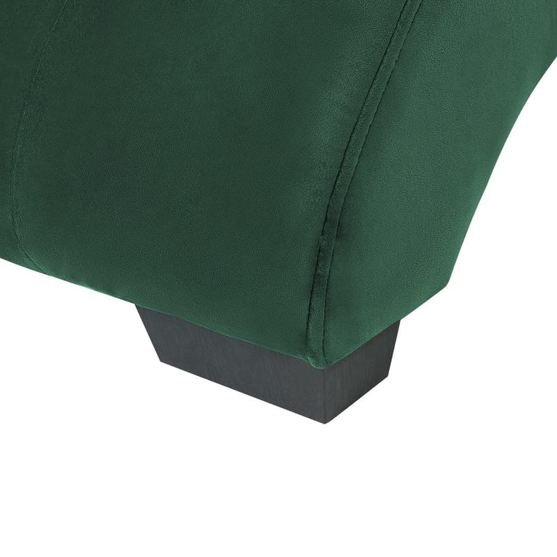 Chaiselong Simorre - Grøn, sort, sølv - Møbler - Stole & lænestole - Lænestole - Chaiselong lænestol & Divan lænesto