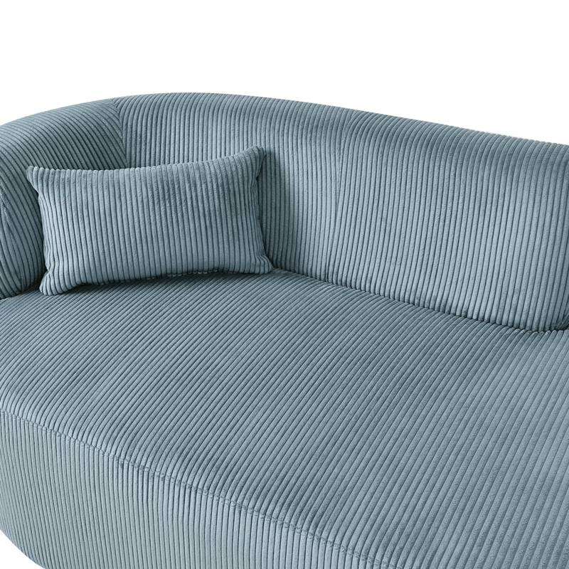 Chaiselong Vanvey venstrevendt - Blå - Møbler - Sofaer - Daybed